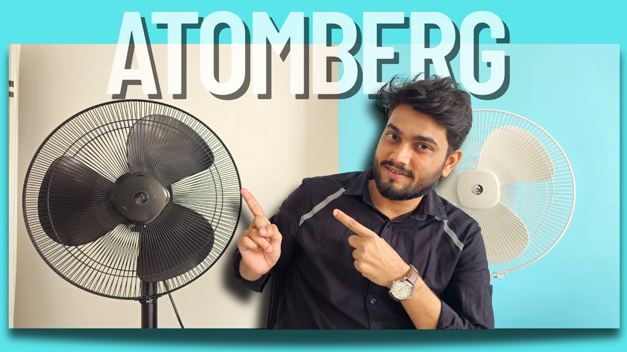 Smart fan, silent motor, remote control &ndash; Atomberg BLDC full test!