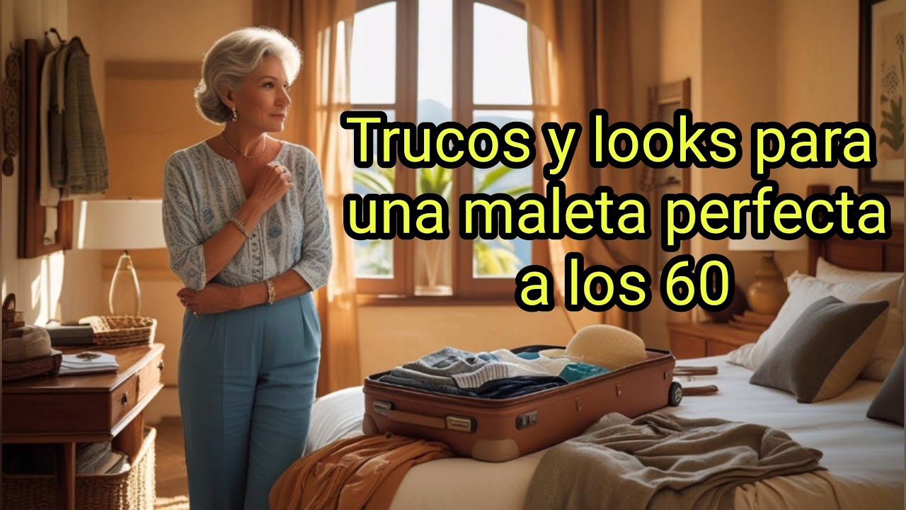 Trucos y looks para hacer la maleta perfecta a los 60, sin cargar de más