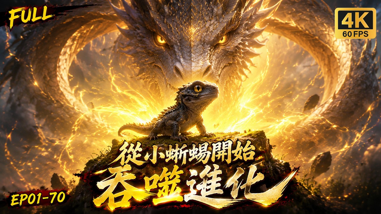🔥【Multi SUB】轉生成最弱小蜥蜴？我有無限進化天賦！瘋狂吞噬強大異獸奪取神技，蛻變成龍神統御萬族！#漫剧 #3danimation #無限進化 #吞噬進化