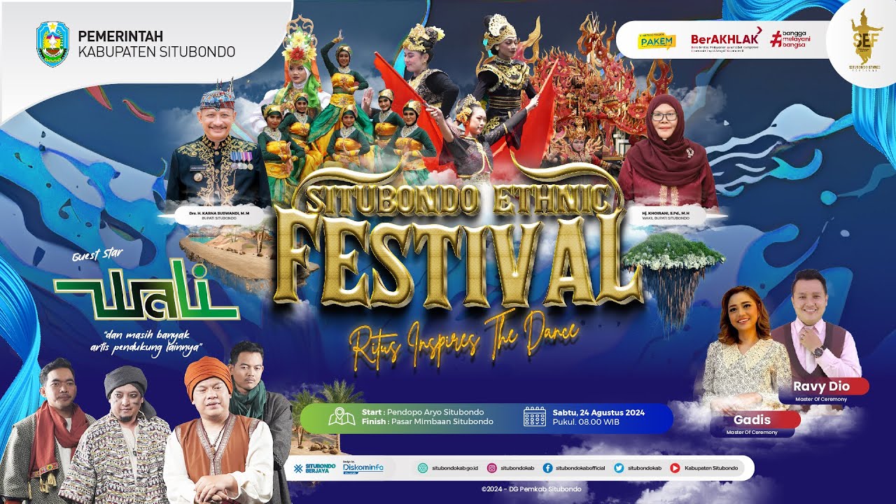 MALAM INAGURASI SEF 2024 BERSAMA WALI BAND