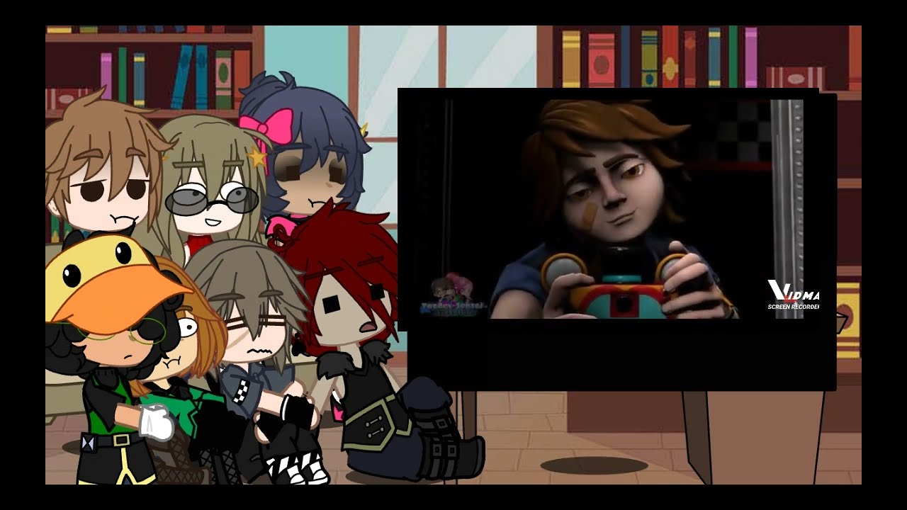gregorys future high-school classmates react to his past//security breach//blood//reactions are off