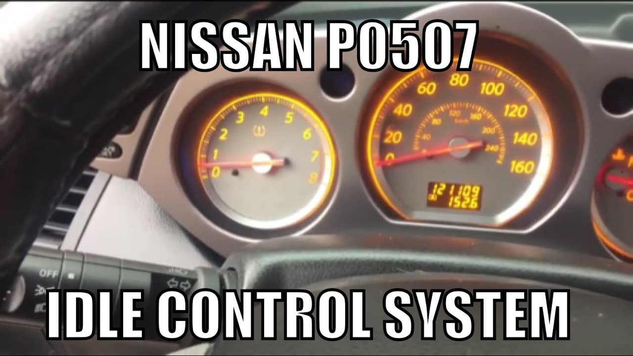 Nissan P0507 Idle Control System - Idle Relearn Procedure