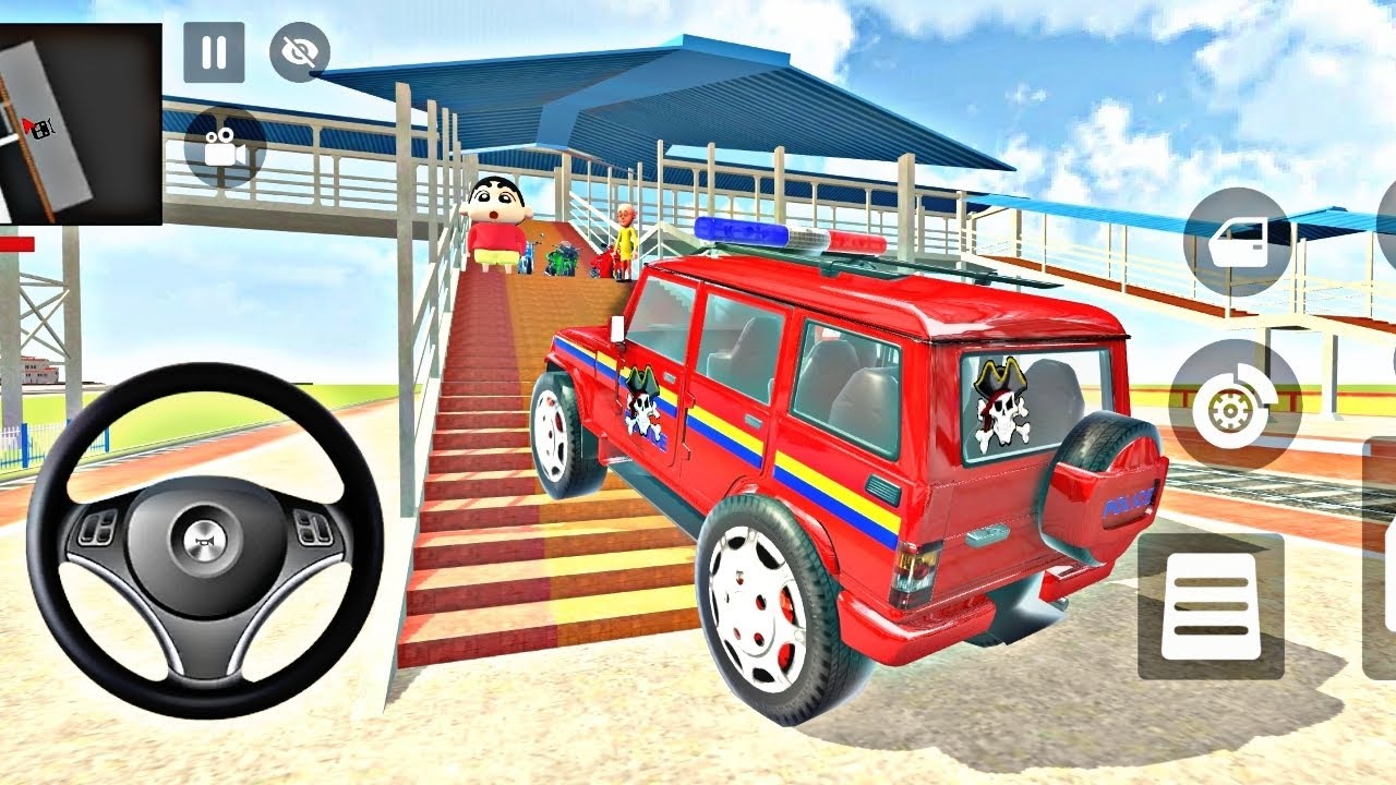 🤣🔴Modified Police car⛽Gangster Life In India Streets⚡[India Theft Auto Simulator game for Android🎮🔥