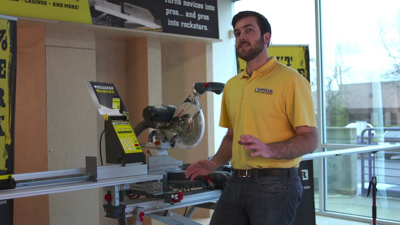 How-to: Navigate SawGear's Keypad Options
