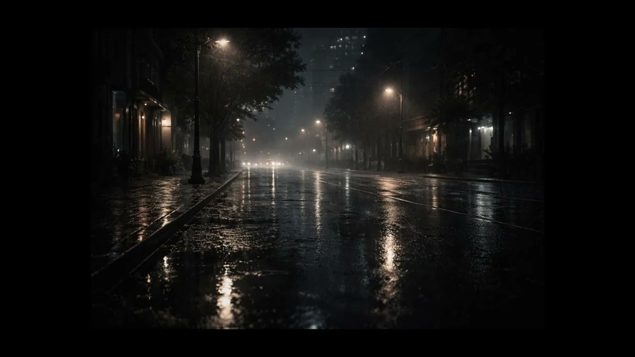 Lonely Rainfall | Dark Ambient Night Radio (1 Hour)