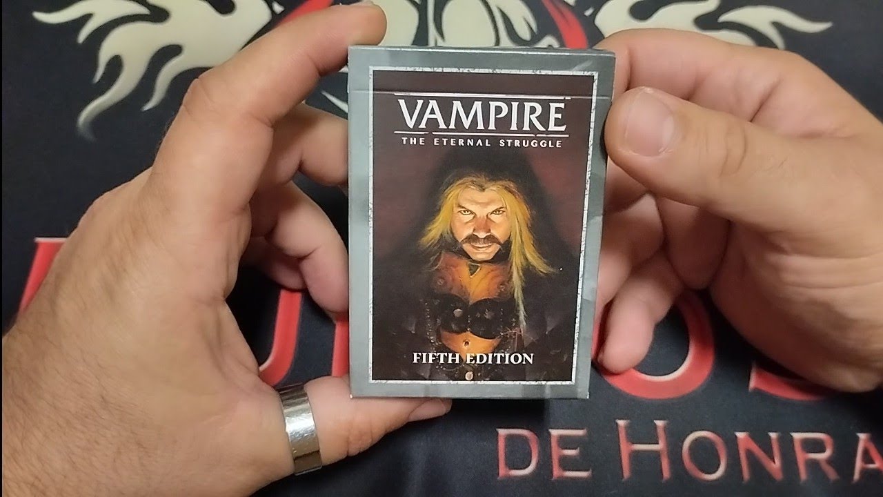 VTES - Vampire The Eternal Struggle - 5th Ed - Path Of Caine -  Deck Unboxing