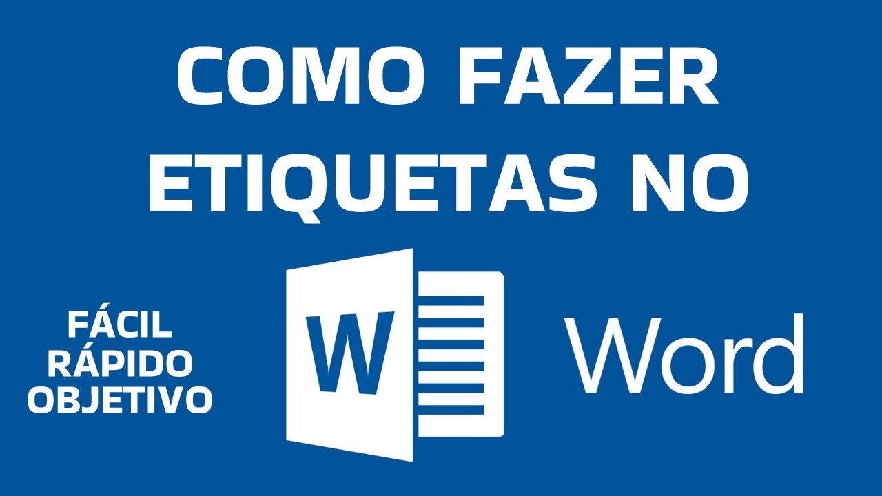 COMO FAZER ETIQUETAS E RÓTULOS PIMACO NO WORD? (FÁCIL E RÁPIDO)