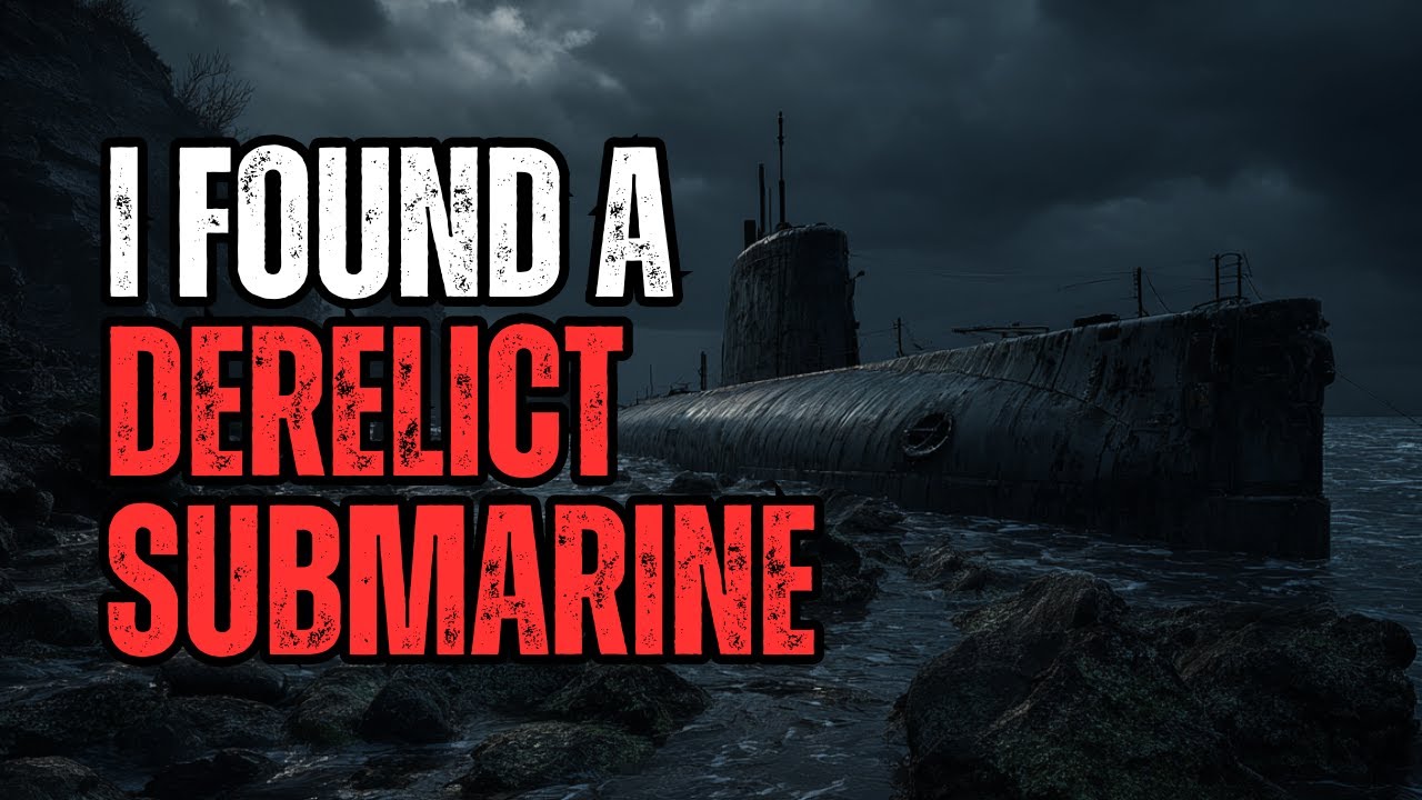 I Found a Horrifying Submarine Washed Up on the Shore! - Scary Story