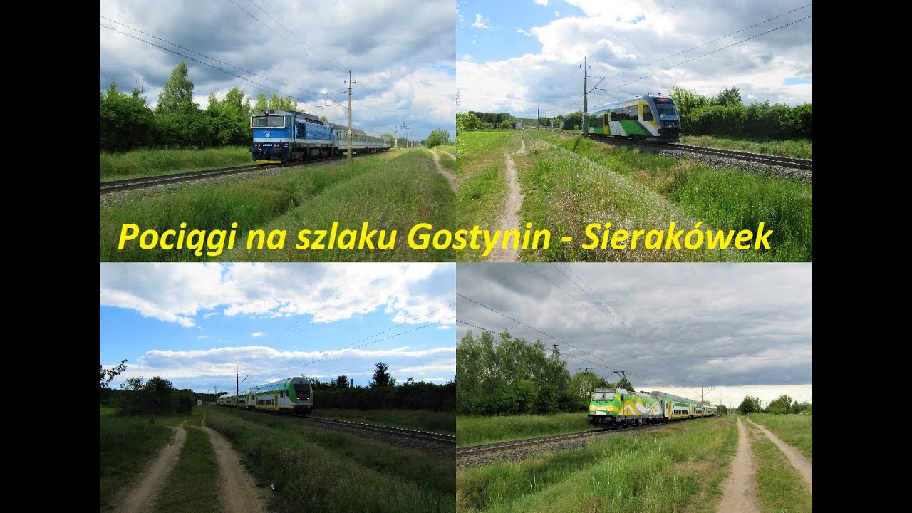 Pociągi na szlaku Gostynin - Sierakówek [!OPIS!]