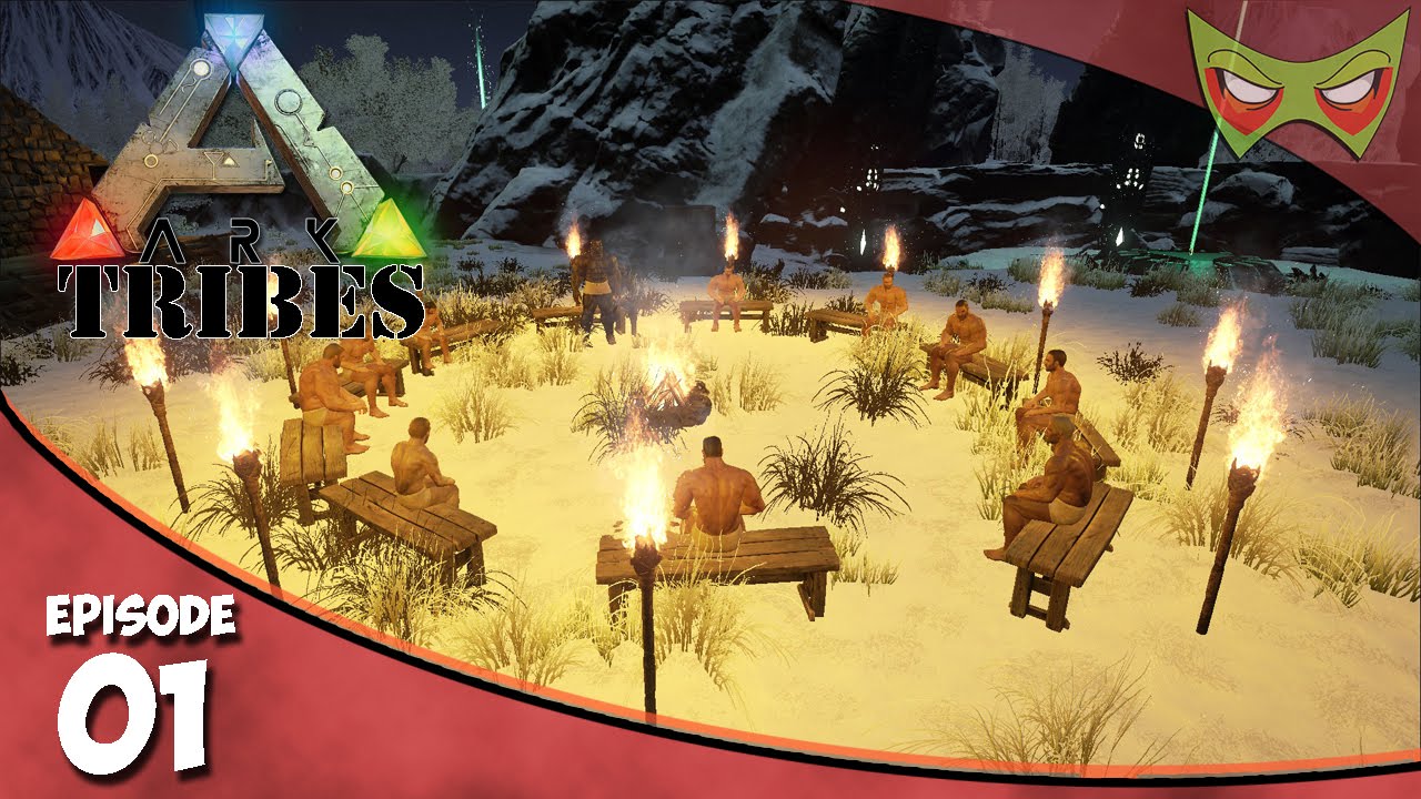 Ark: Tribes - Ep 01 - The Ceremony! - Let's Play On Pooping Evolved
