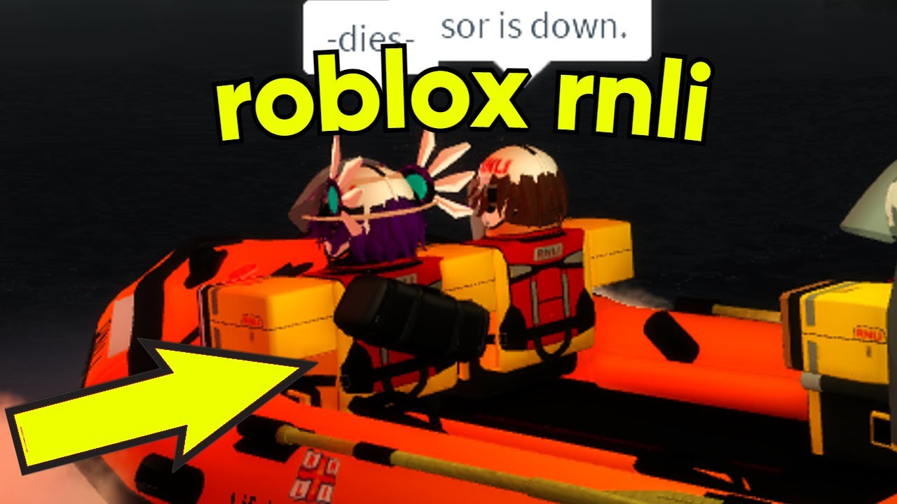 ROBLOX RNLI RESCUE FAIL  *SHARK*  (Tenby, Wales)