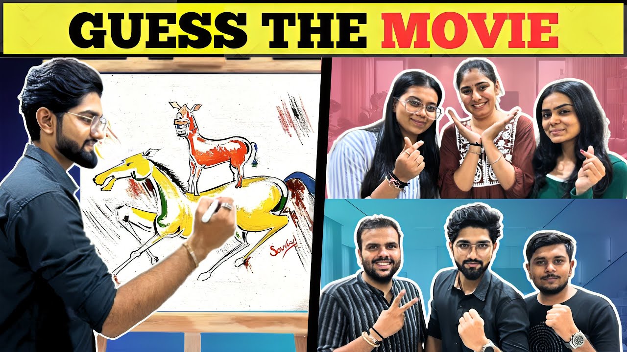 GUESS THE MOVIE WITH THE DRAWING !  Bollywood Movie Challenge