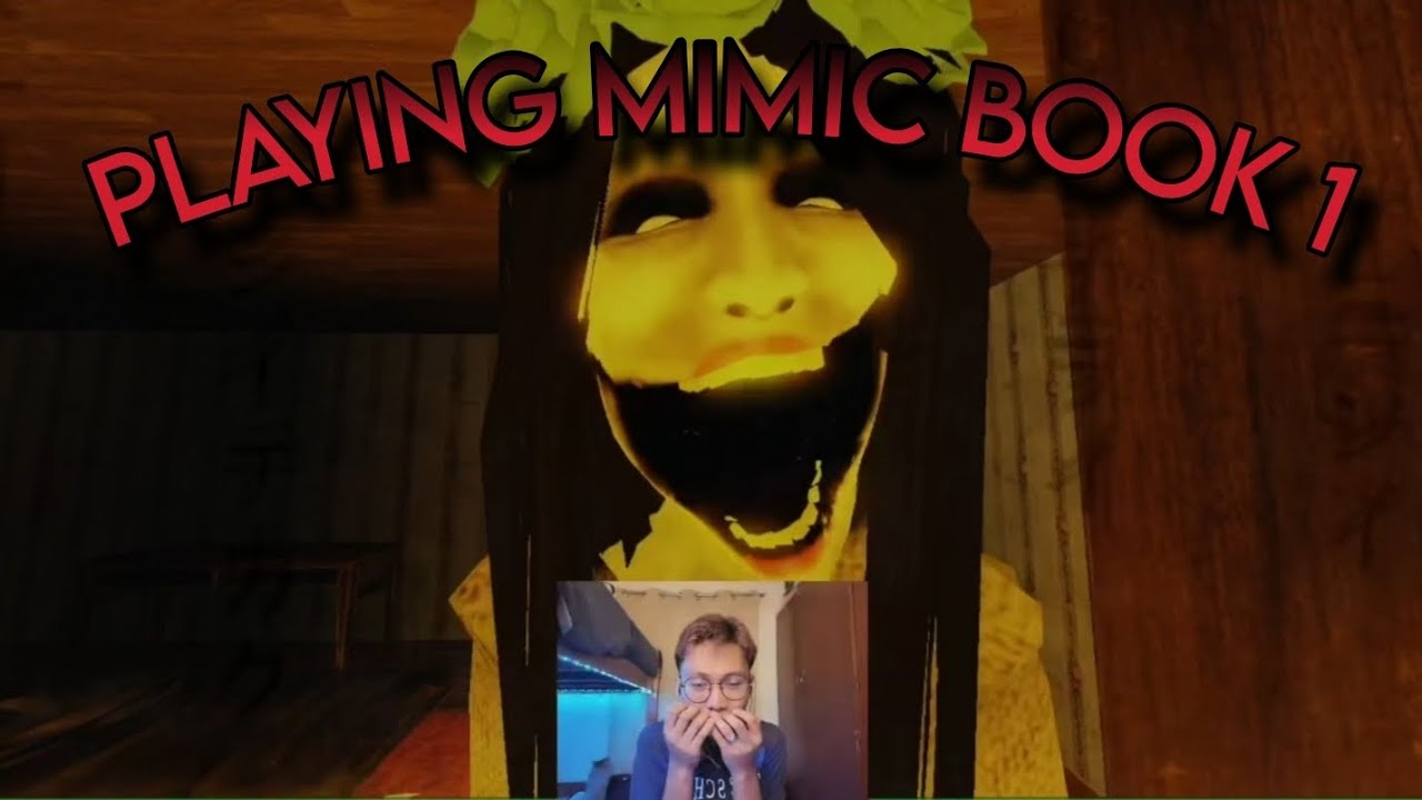 MIMIC BOOK 1 ROBLOX HORROR GAME 😭👀