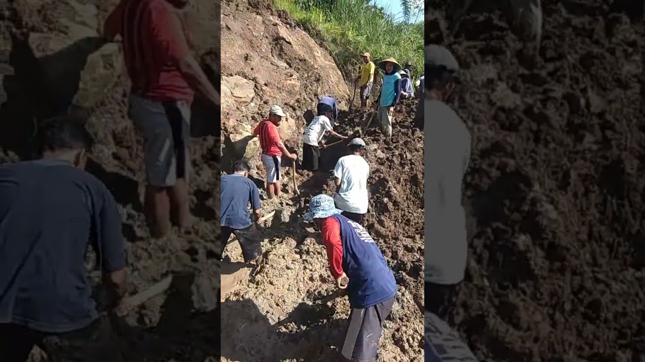 SEMANGAT BETULIN SALURAN DAM BONYOL bareng Kepala DLLAJR Purwantoro