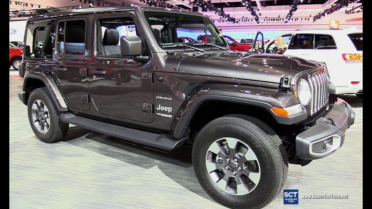 2018 Jeep Wrangler Sahara - Exterior and Interior Walkaround - Debut at 2017 LA Auto Show