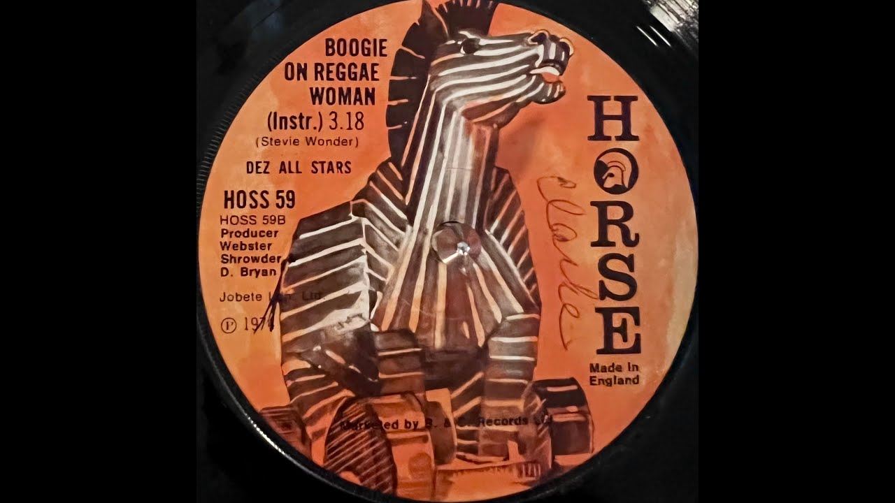 Dez All Stars - Boogie On Reggae Woman (Instrumental)