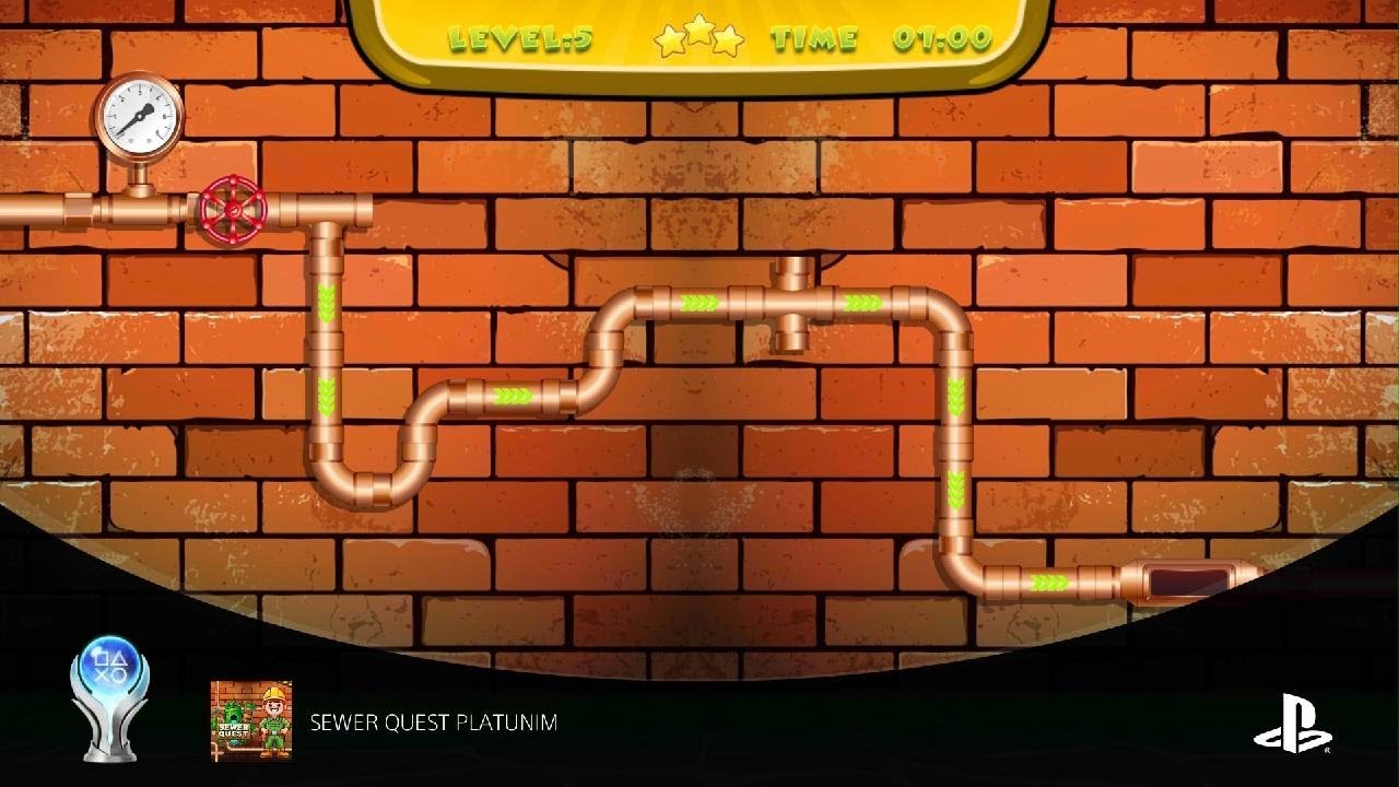 Sewer Quest ~ SEWER QUEST PLATUNIM Trophy