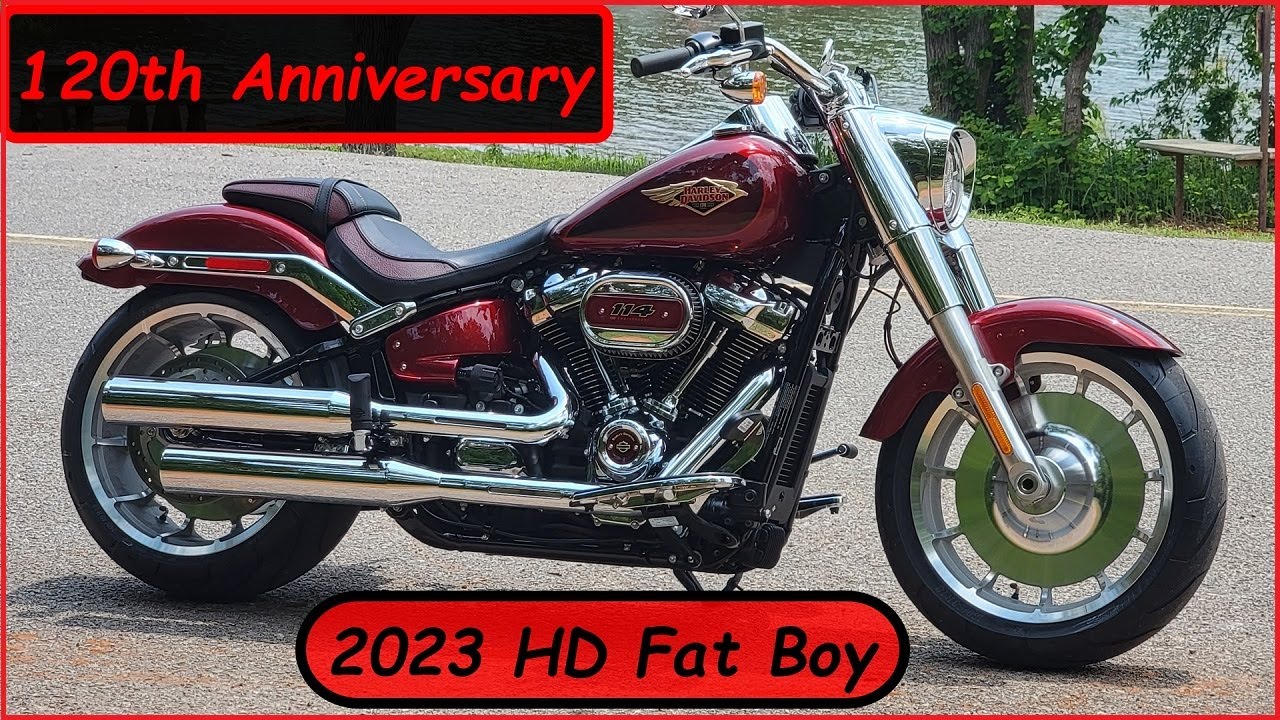 120th Anniversary 2023 Harley Davidson Fat Boy - Introduction