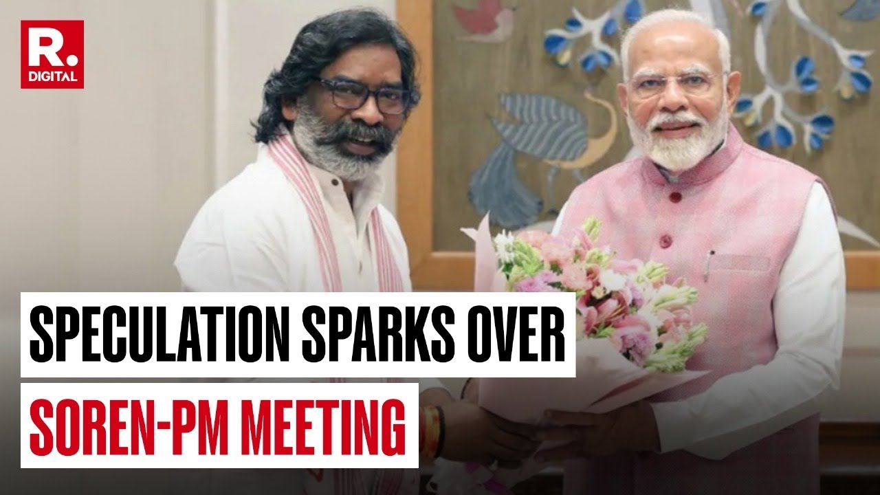 Jharkhand Governor Meets HM Amit Shah Amid Buzz Over Soren-BJP Meet