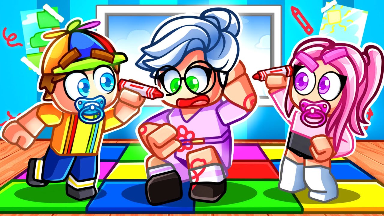 Pranking The DAYCARE Babysitter In Roblox!