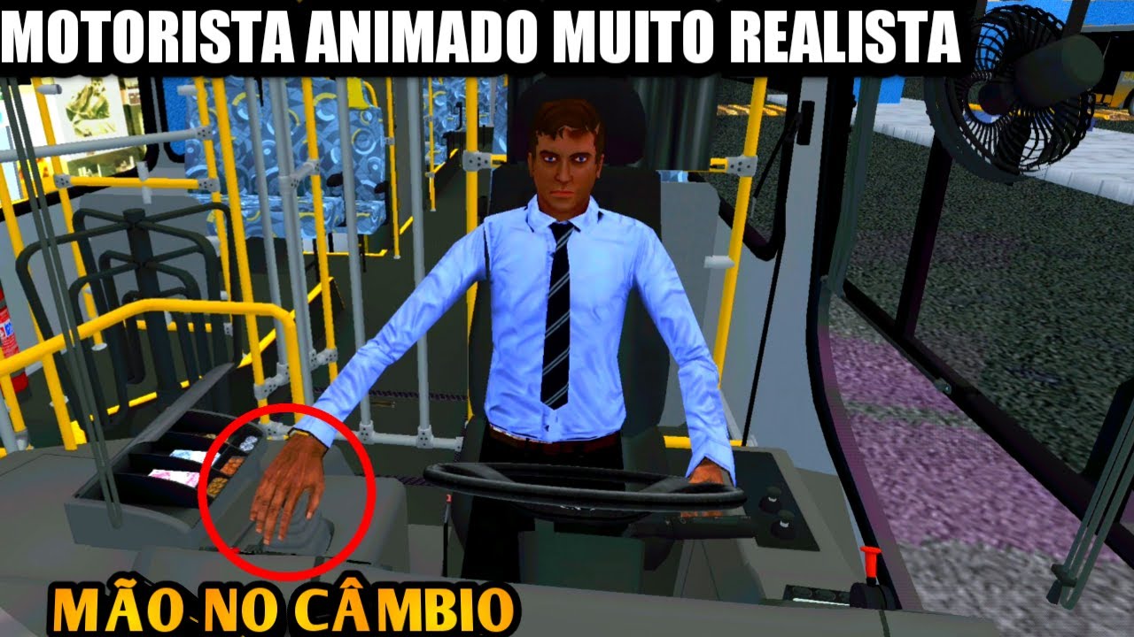 PRÓTON BUS SIMULATOR - CAIO SUPER FOZ SEM FREIO E MÃO NO CÂMBIO SUPER REALISTA | MAPA RUA DA BALIZA
