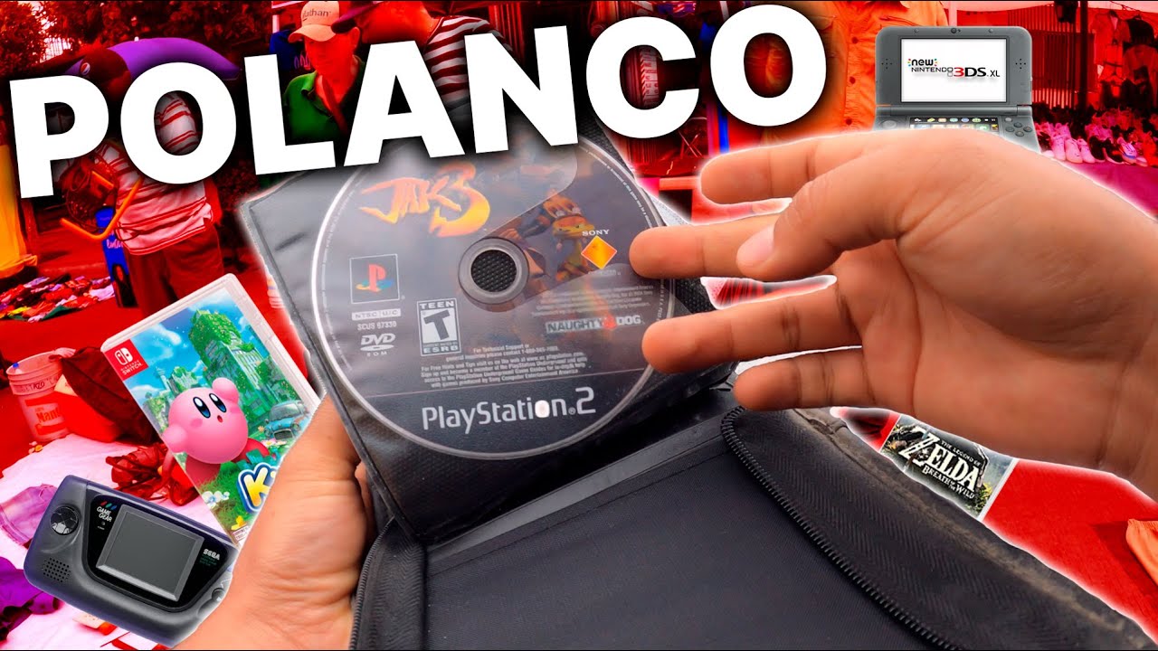 ¡Conseguimos un MONTON de JUEGOS en el Tianguis de POLANCO! FT. Compras Sorpresas