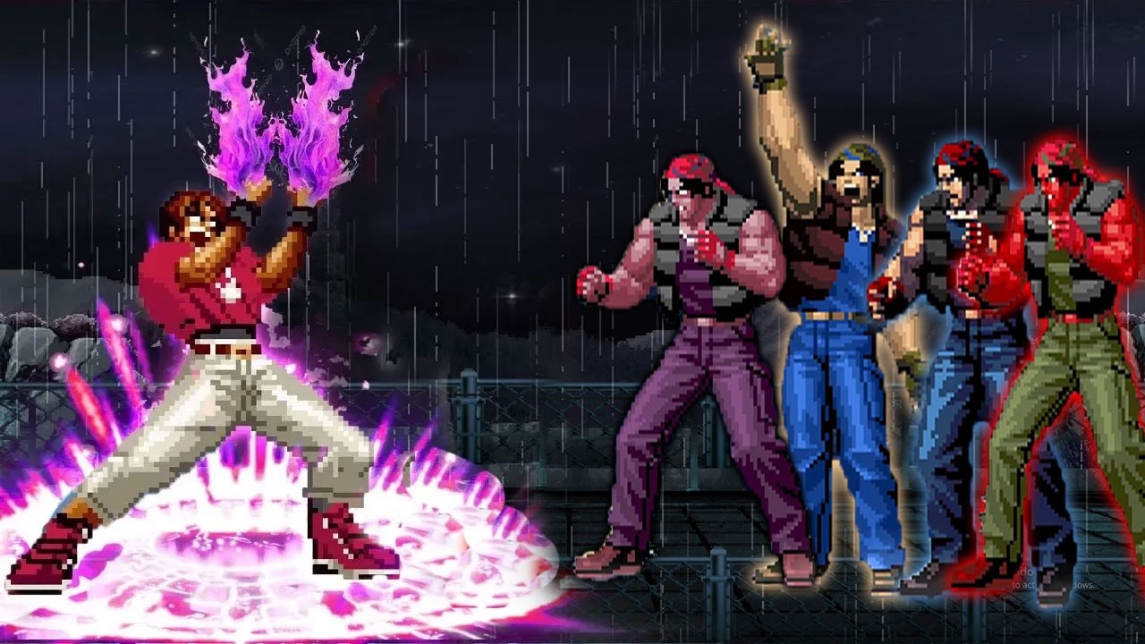 [Mugen KOF] Innovation Chris Vs Jones Ralf Team