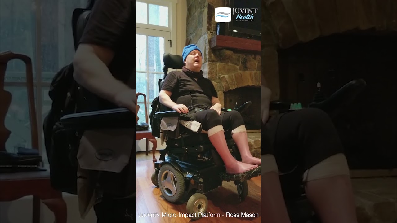 Ross Mason's Juvent experience following a life changing paralytic injury