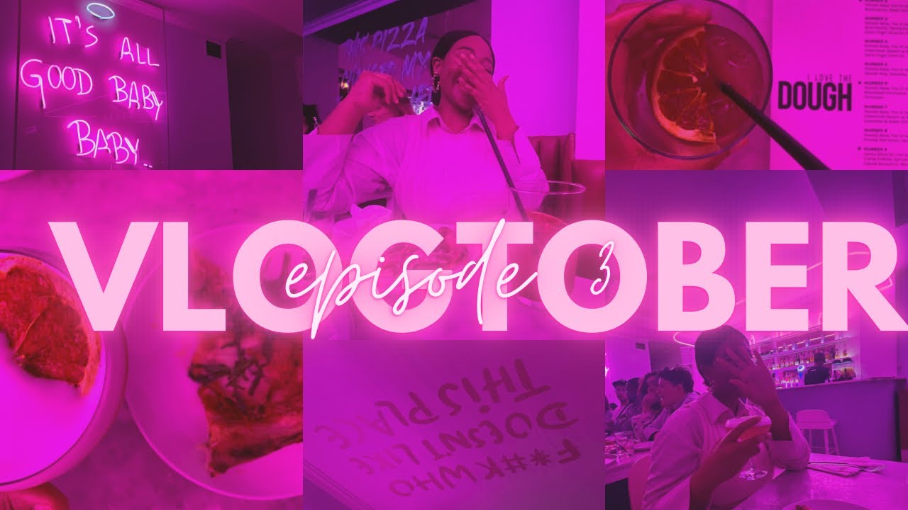 #vlogtober ep3 - I LOVE THE DOUGH pizza bar | Dr. Beckmann color and dirt collector