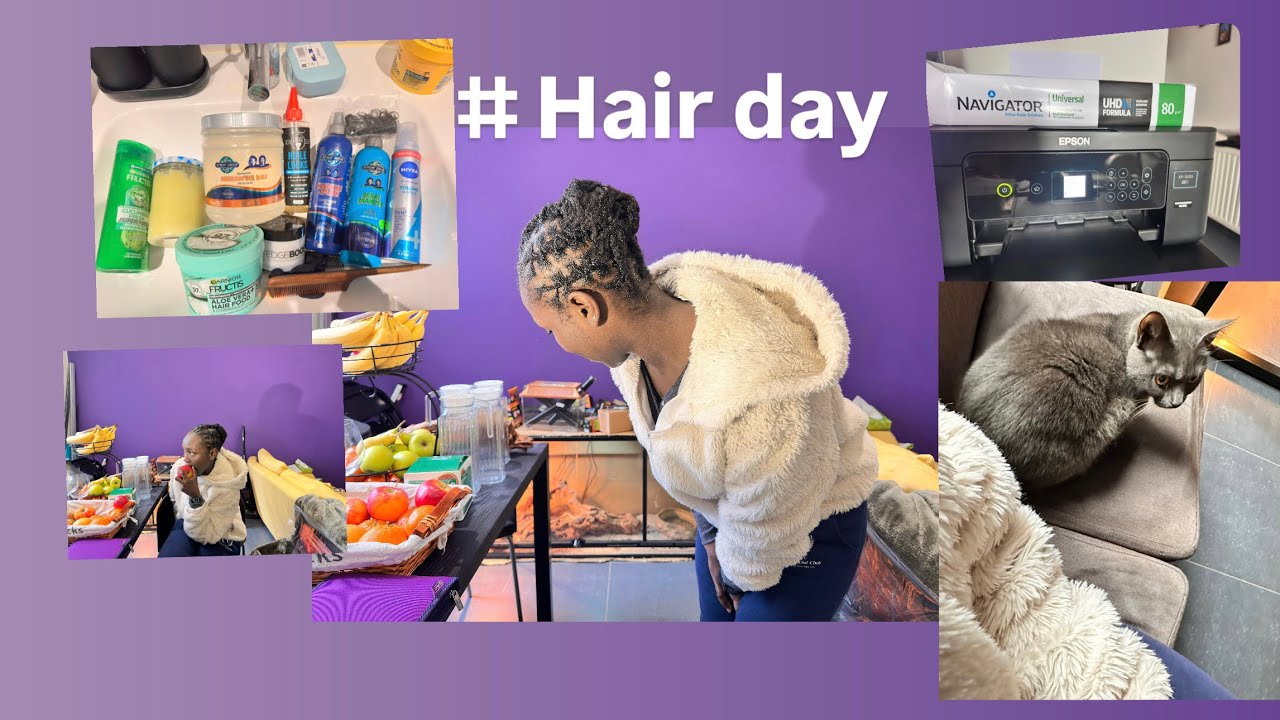 SPEND AN AFTERNOON WITH ME|Hair day+Running a minor errand #vlog #lifeinbelgium 