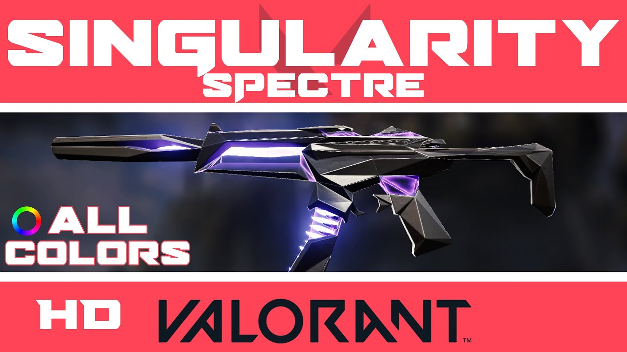 Singularity Spectre VALORANT Skin | ALL COLORS IN-GAME | Skins Showcase