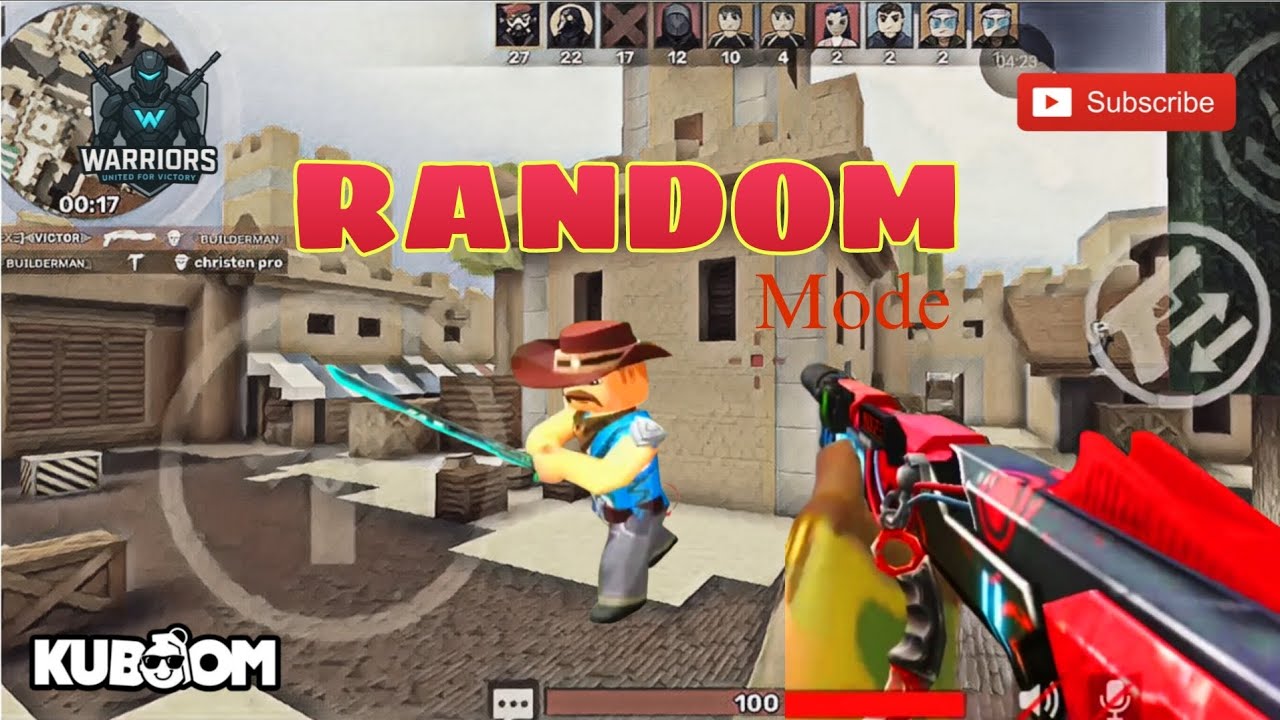 Kuboom 3D Gameplay | Random Mode | ft Victor | #kuboom #кубум #kuboomgameplay #MobileGaming #gaming