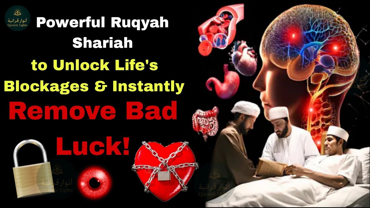Cleansing the body from troublesome jinn and demons through Ruqyah (Islamic healing recitation).