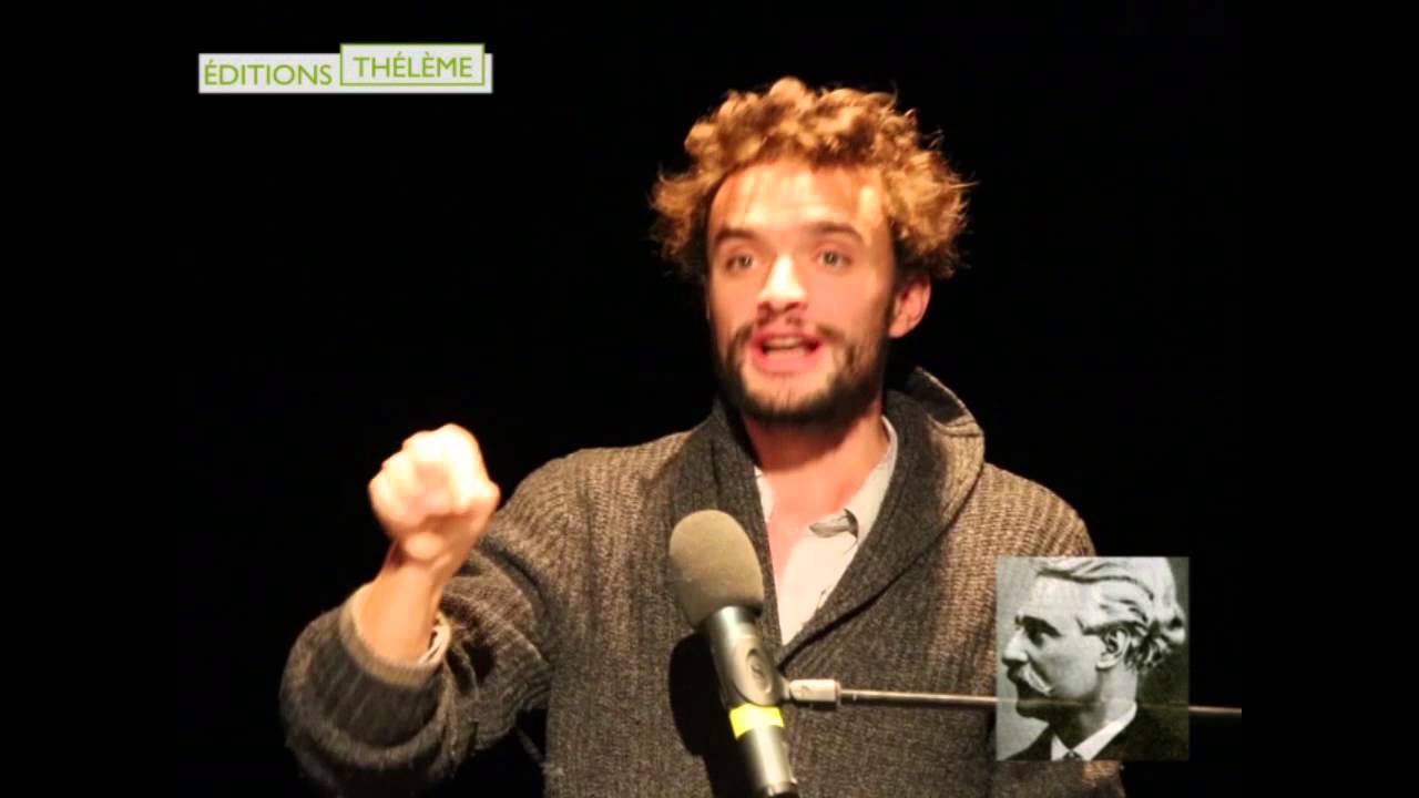 Le droit à la paresse de Paul Lafargue lu par Julien Allouf à la Maison de la Poésie