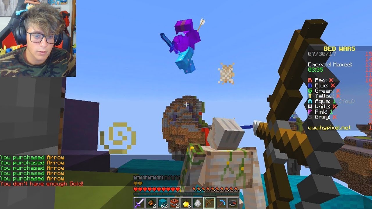 MINECRAFT: VINCERE UNA BEDWARS SENZA UCCIDERE NESSUNO!!