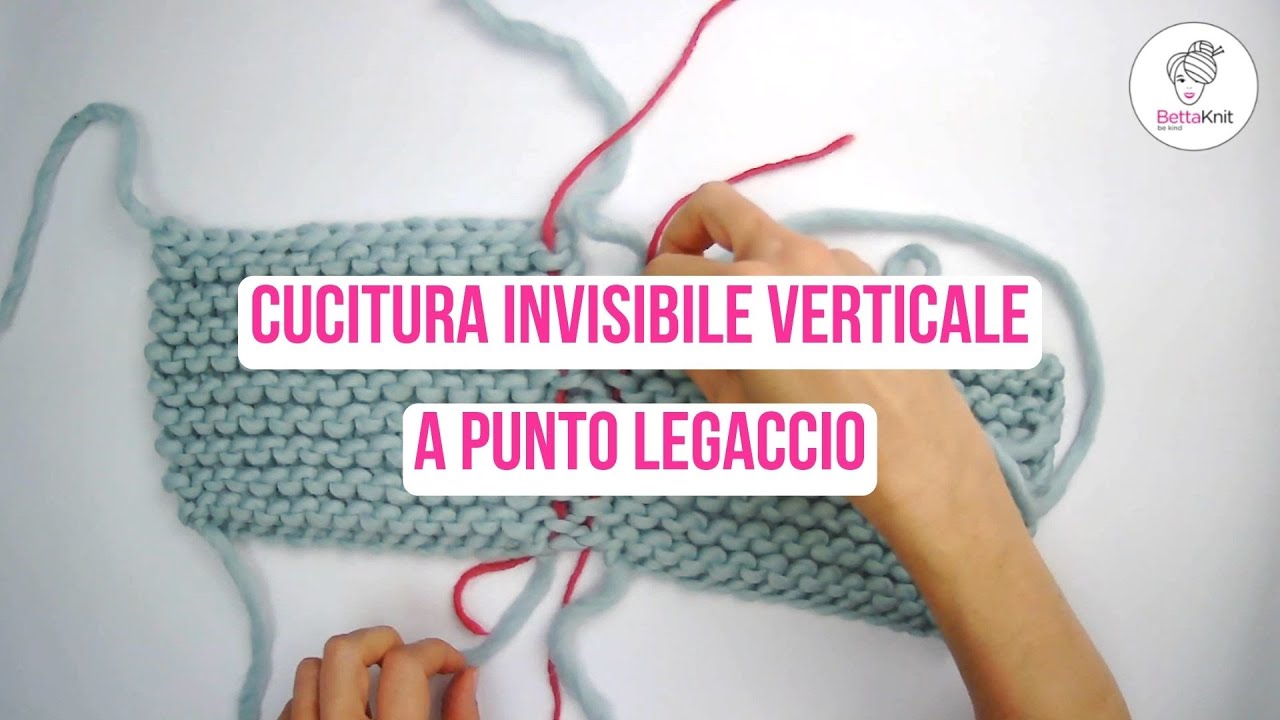 Cucitura invisibile Verticale a Punto Legaccio
