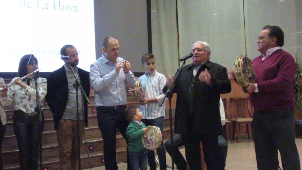 Cuadrilla de La Hoya. Pascuas con Andrés Abellaneda. La Hoya (Lorca, Murcia, España), 25-11-2016