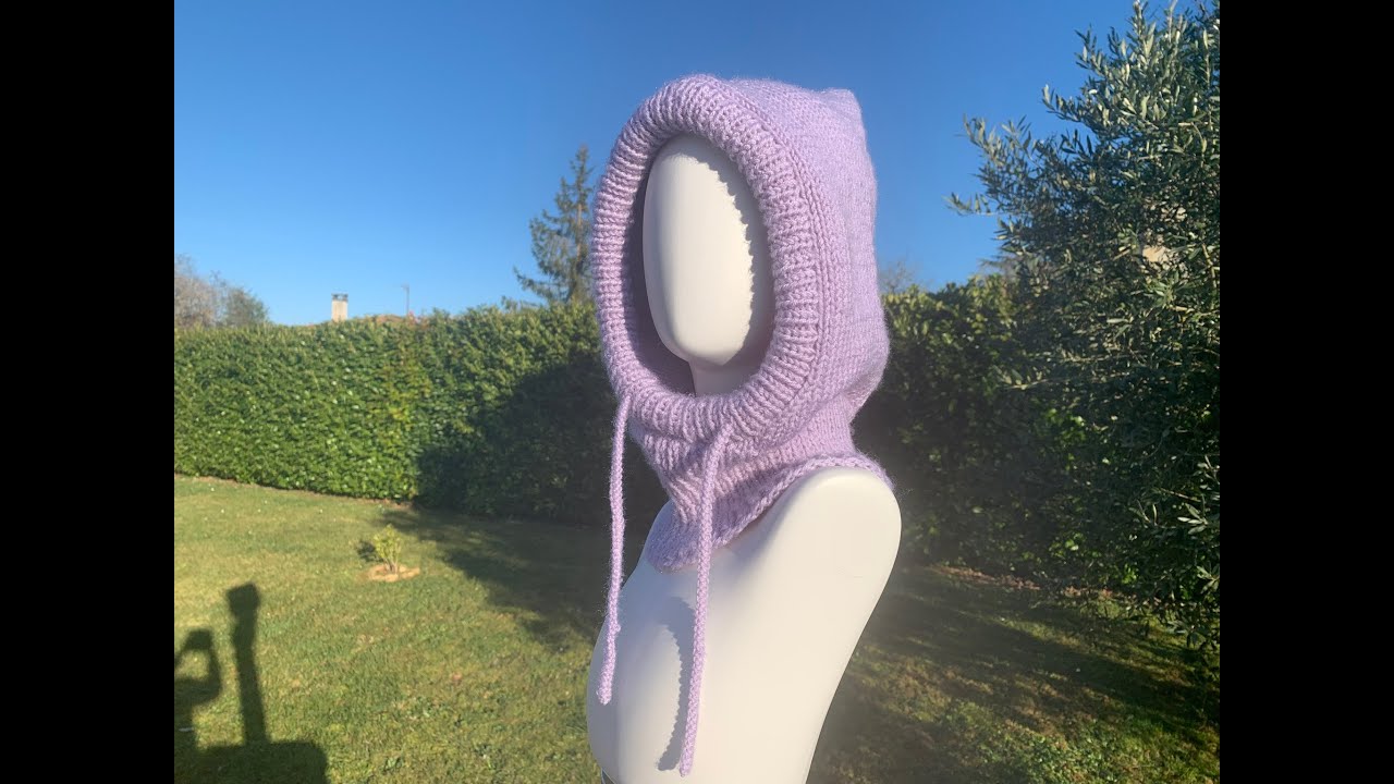 Tuto Tricot Cagoule Col Capuche