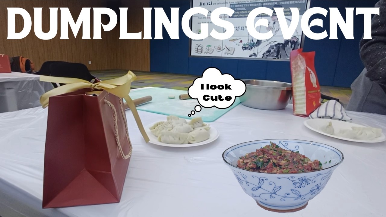 Attending Dumplings Event as an International Student in China | Indian Student in China | CN vlogs