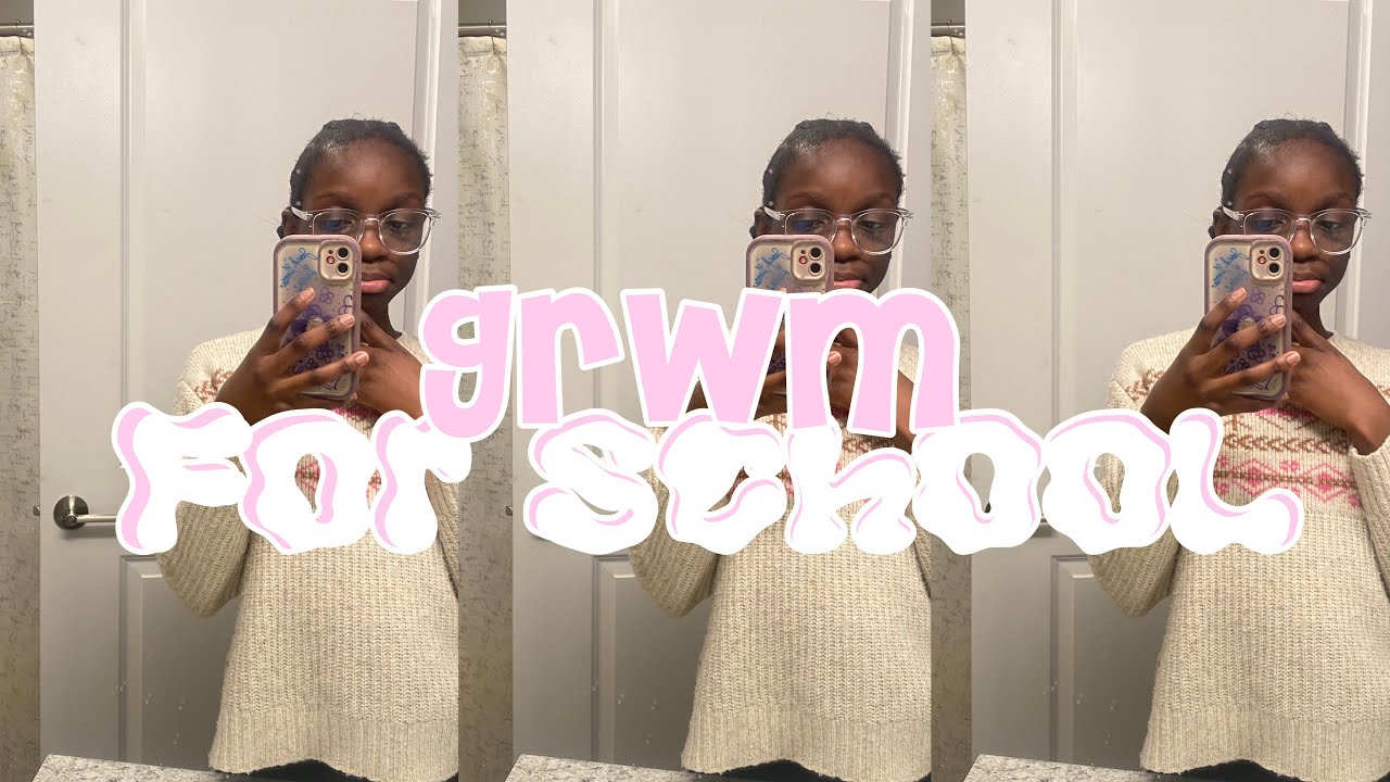 GRWM FOR SCHOOL🚌📝  || Cleaning, outfits, talk, etc..