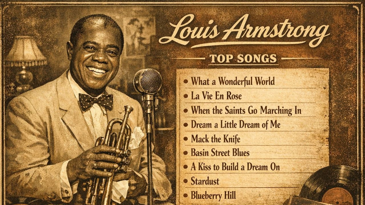 Louis Armstrong 🎶Timeless Oldies & Nostalgic 50s 60s 70s