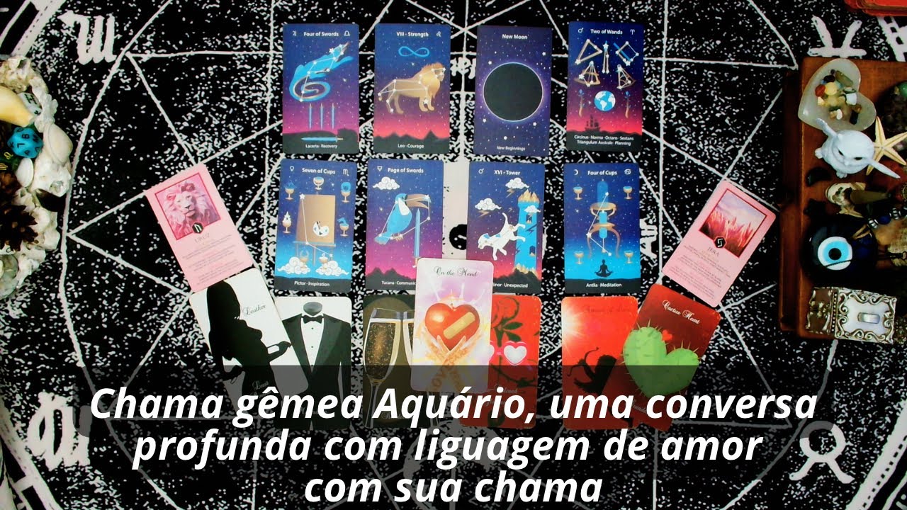 Chama gêmea Aquário, uma conversa profunda com liguagem de amor com sua chama