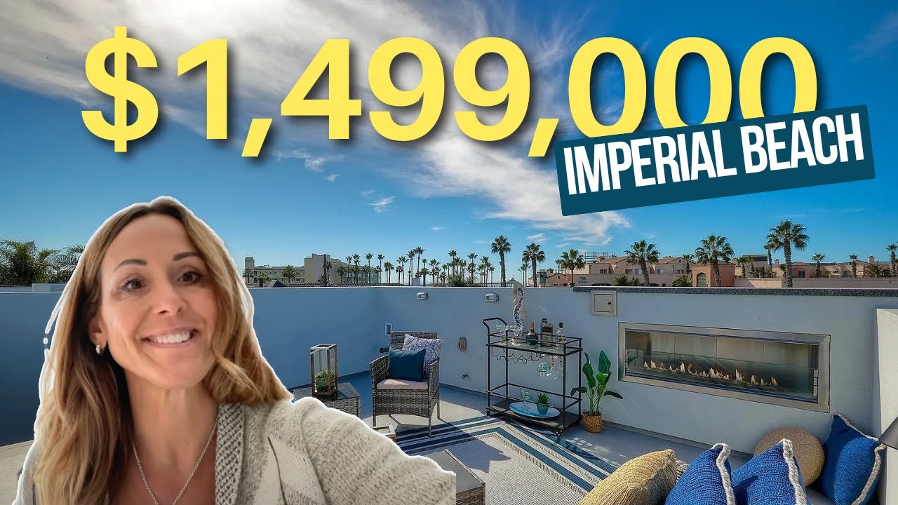San Diego Property Tours | Stunning Beachside Home Tour with Ocean Views in Imperial Beach