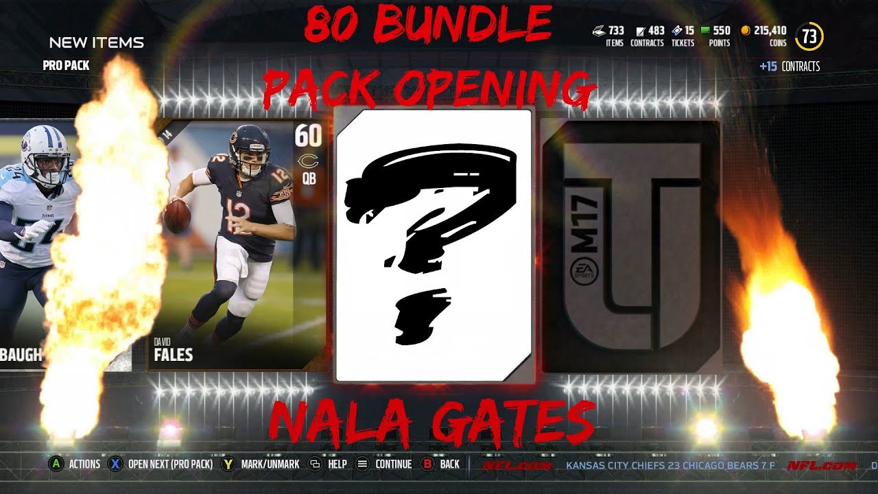 OMG CRAZY 89 ELITE PULL!!! MUT 17 80 BUNDLE PACK OPENING PT.1!! MADDEN 17 ULTIMATE TEAM