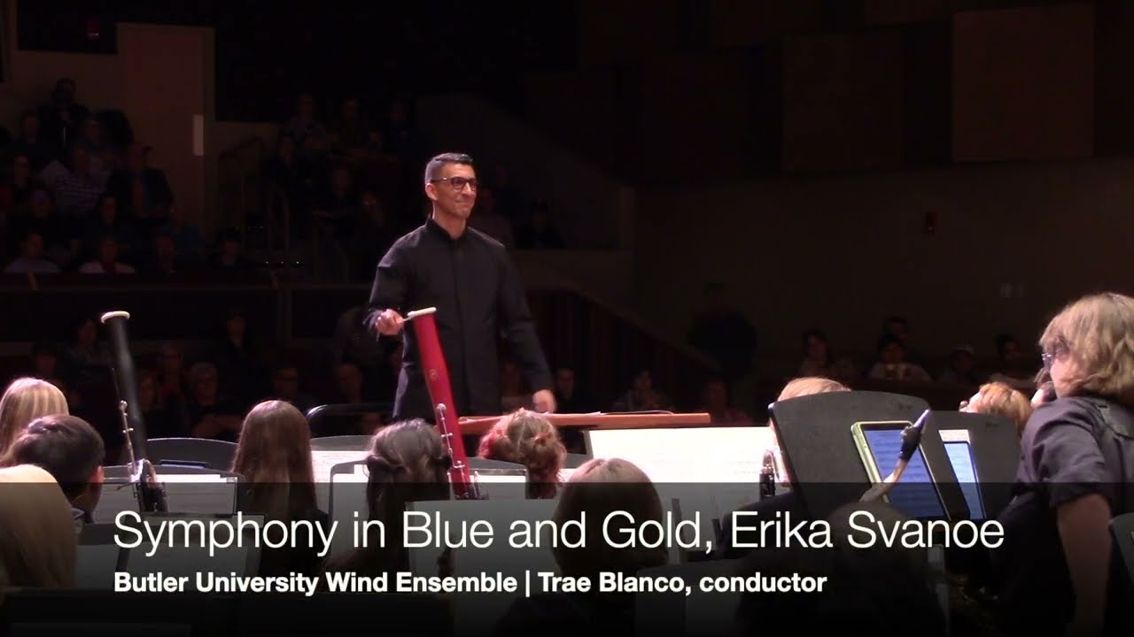 Symphony in Blue and Gold, Erika Svanoe