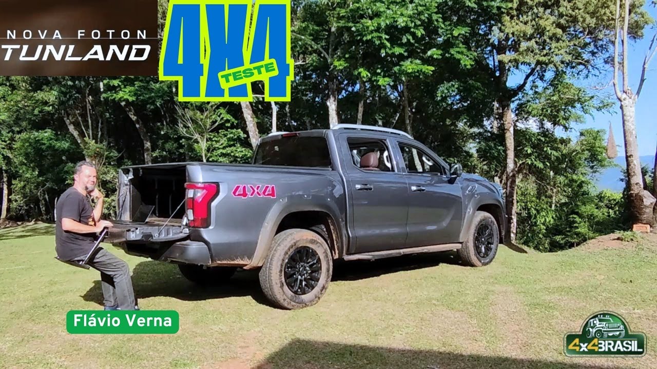 TESTE 4X4: Foton Tunland V9 -