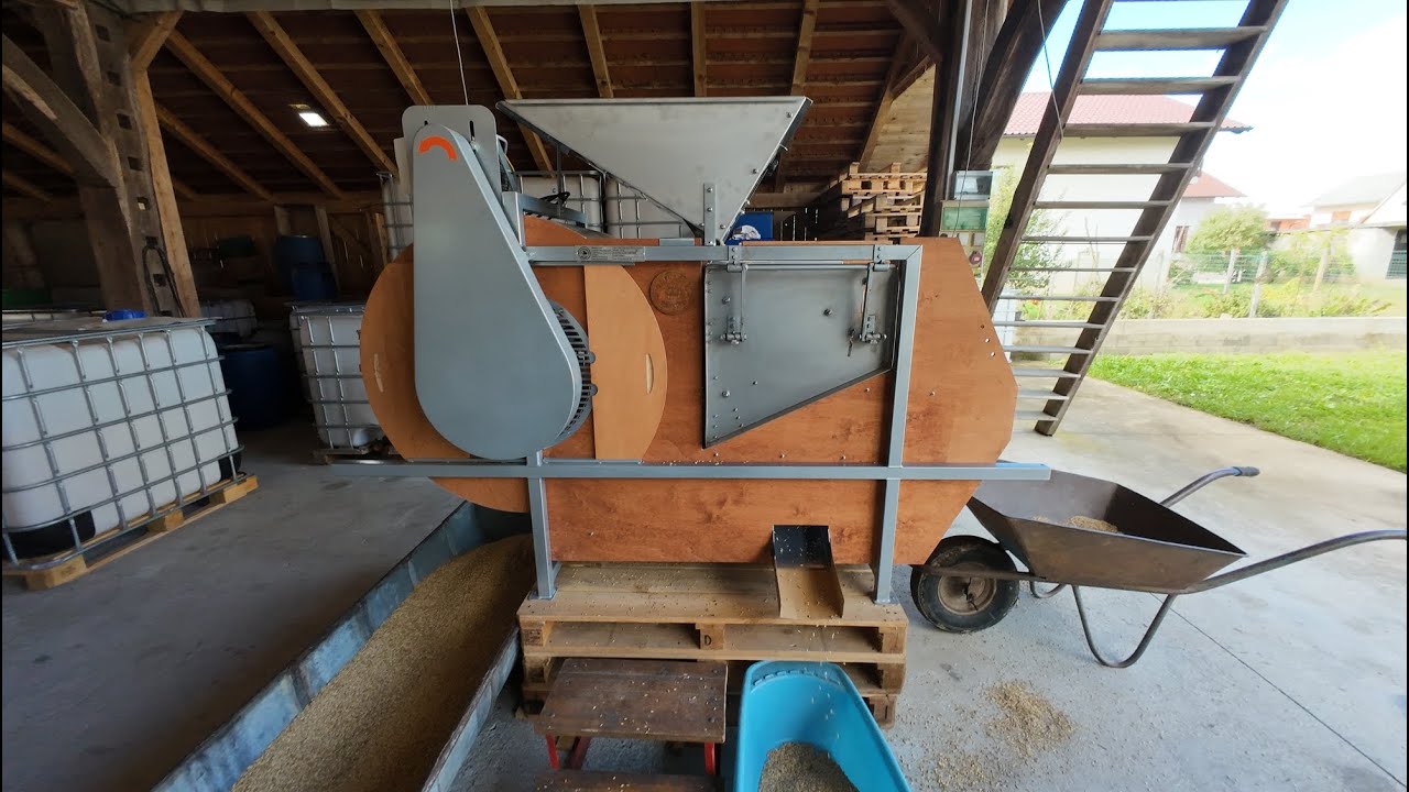 BERÉNYI S-800-INOX SEED CLEANING MACHINE - ČISTILEC ZRNJA - Kmetija Jurečič