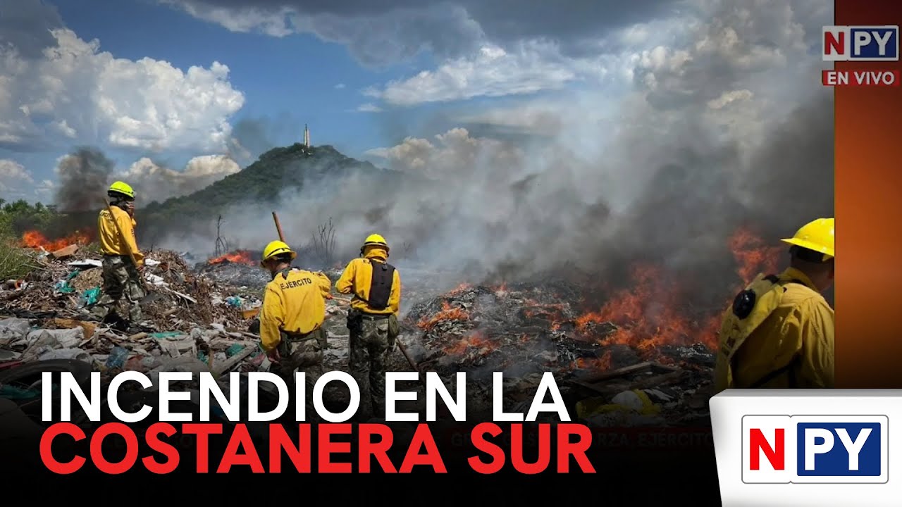 Incendio en la Costanera Sur
