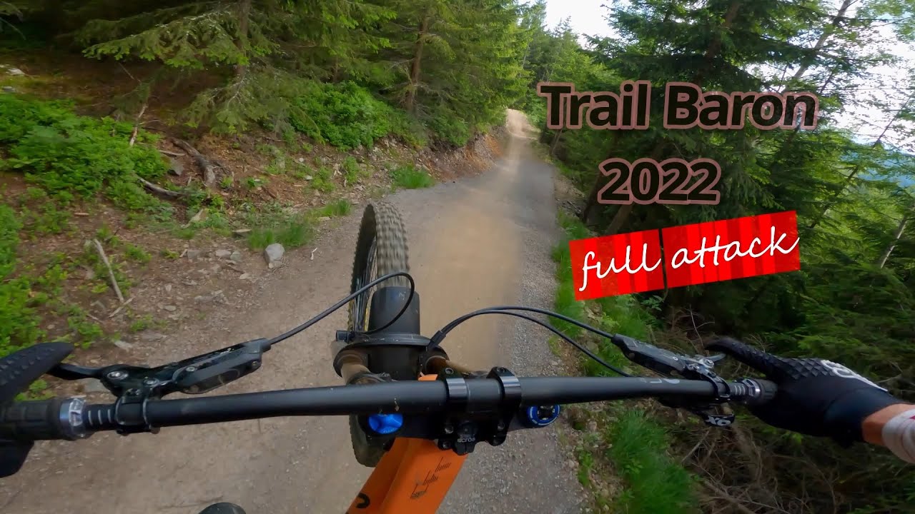 Trail BARON 2022 - full speed /// TrailPark Klínovec /// GOPRO 8 /// POV