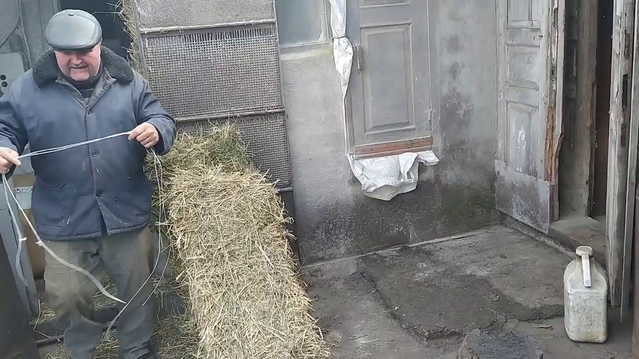 заготовка травяной муки. мощность 7.5 квт
